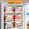 FreshLock Portable Picnic Food Storage Container with Drain Tray and Airtight Seal