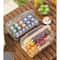 FreshLock Portable Picnic Food Storage Container with Drain Tray and Airtight Seal