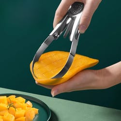 tropicalease mango slicer and fruit peeler cutter