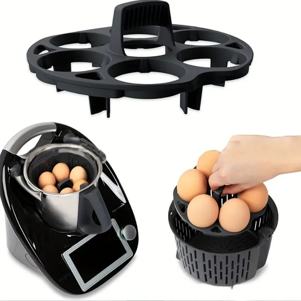 ThermoMix Compatible Egg Steamer Basket And Multifunction Egg Boiler Holder 0