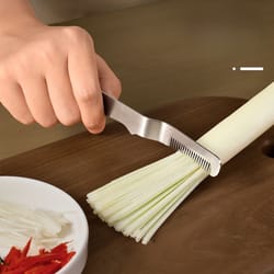 multi blade vegetable slicer stainless steel onion cutter and julienne kitchen tool