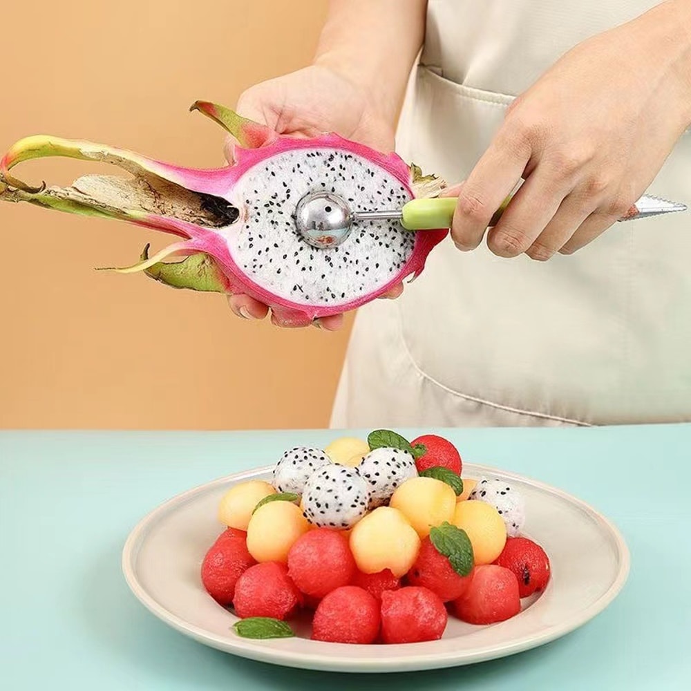 FreshSlice Watermelon Cutter Set With Fruit Baller And Melon Scoop 1