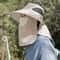 TrailShield UV Protection Fishing Hat with Neck Flap for Hiking, Camping & Outdoor Adventures