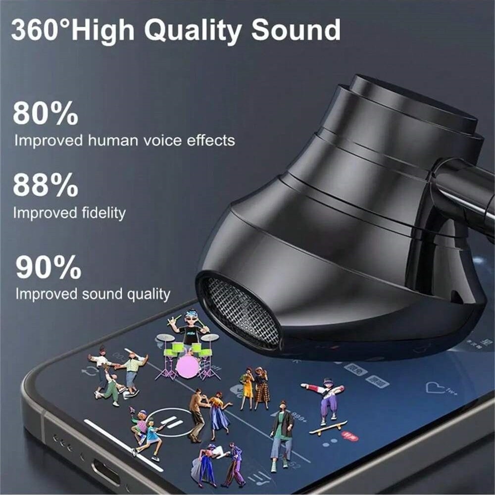 FlexBeat Bluetooth Neckband Earbuds for Sports, Gym Workouts & Noise Cancelling Calls