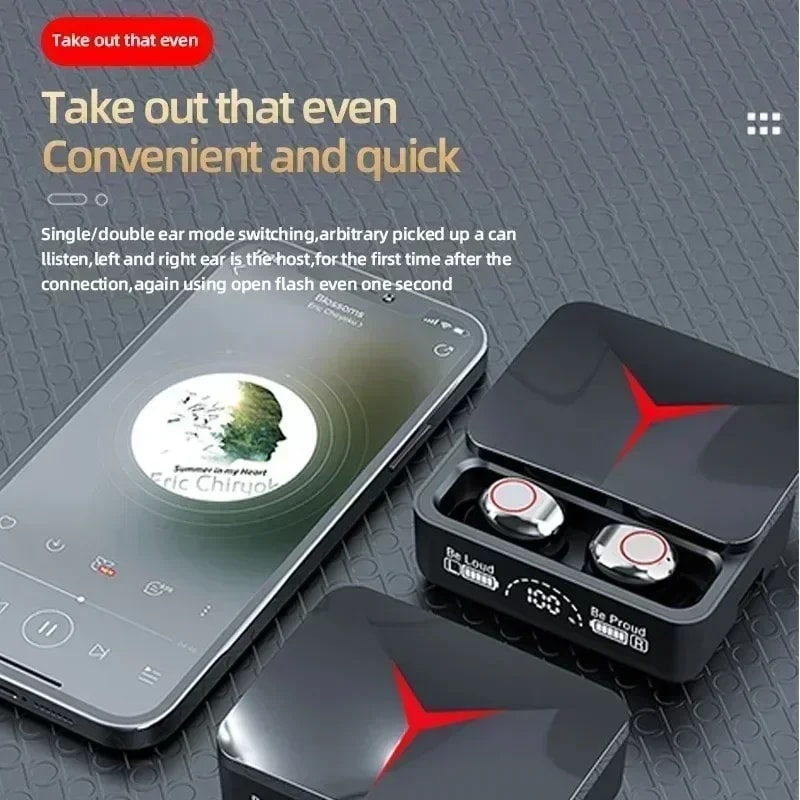 AeroBeat TWS Wireless Earbuds Bluetooth Gaming Headset with Touch Control