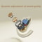 Smart LED Display Wireless Earbuds with Noise Reduction Bluetooth Headphones