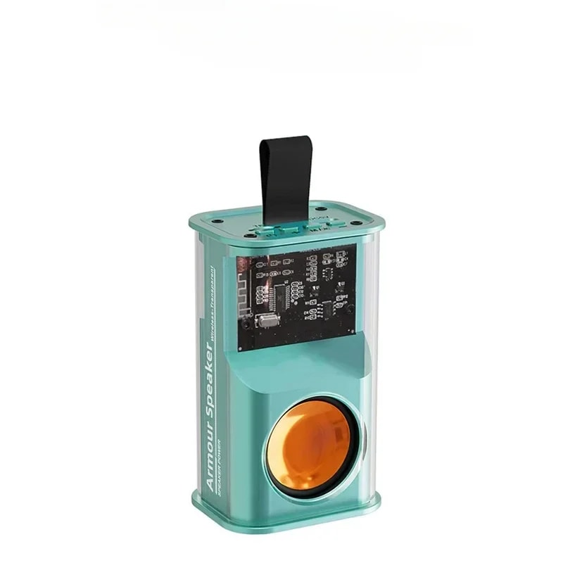 Mini RGB Bluetooth Speaker Portable Wireless Sound Box with Deep Bass & TWS Stereo