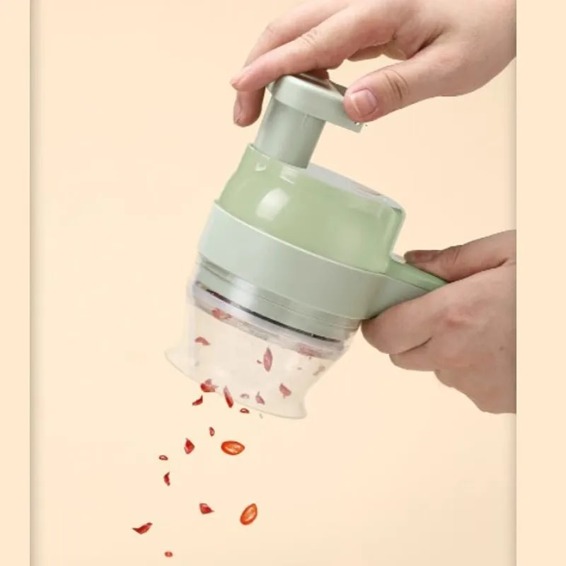 SmartSlice Pro Electric Vegetable Chopper Garlic Chopper For Fast Kitchen Prep 2