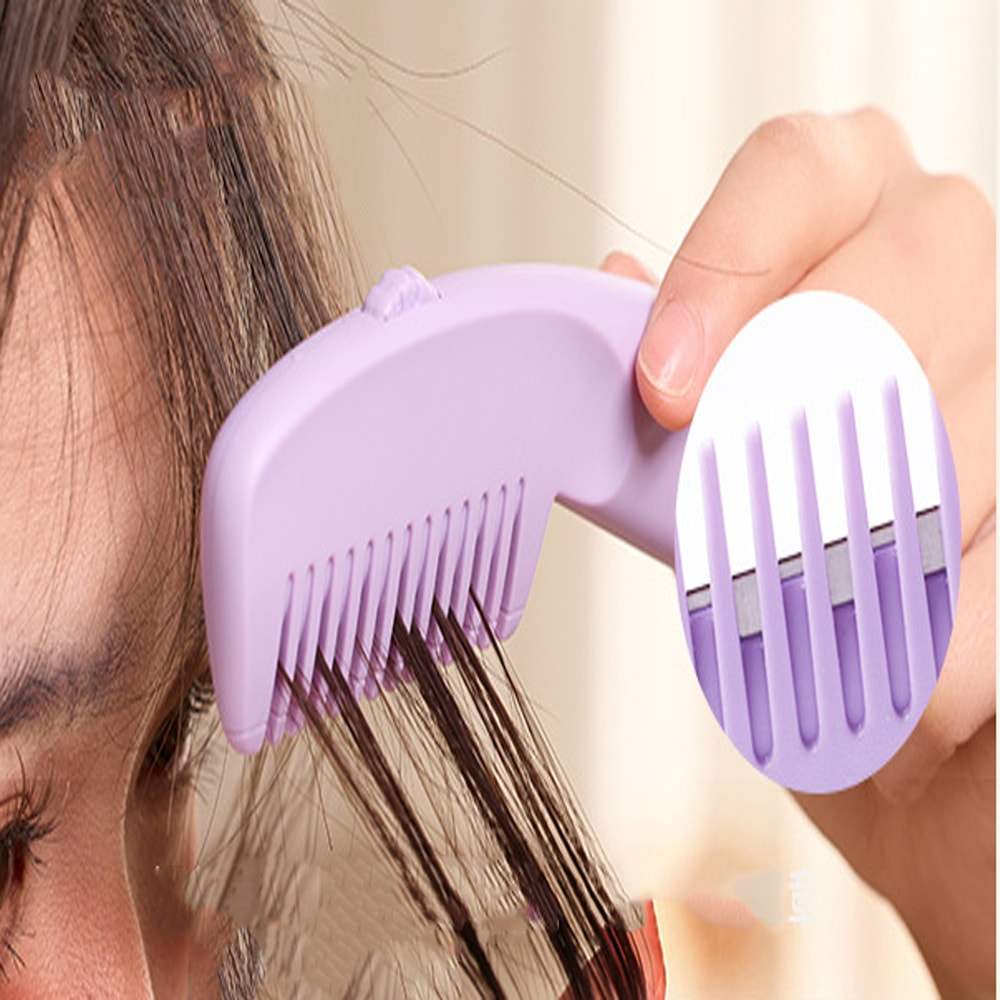PrecisionTrim Adjustable Split End & Bang Hair Trimming Comb