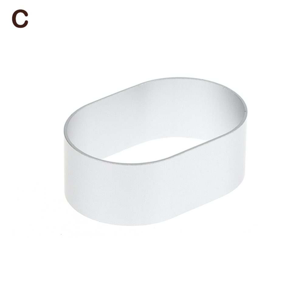 Stainless Steel Pastry Ring Mold Set with Pusher for Pulburon, Mousse & Dessert Baking
