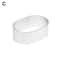 Stainless Steel Pastry Ring Mold Set with Pusher for Pulburon, Mousse & Dessert Baking