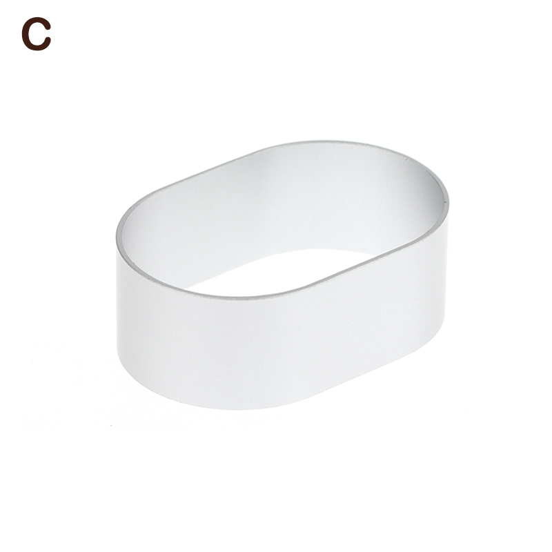 Stainless Steel Pastry Ring Mold Set with Pusher for Pulburon, Mousse & Dessert Baking
