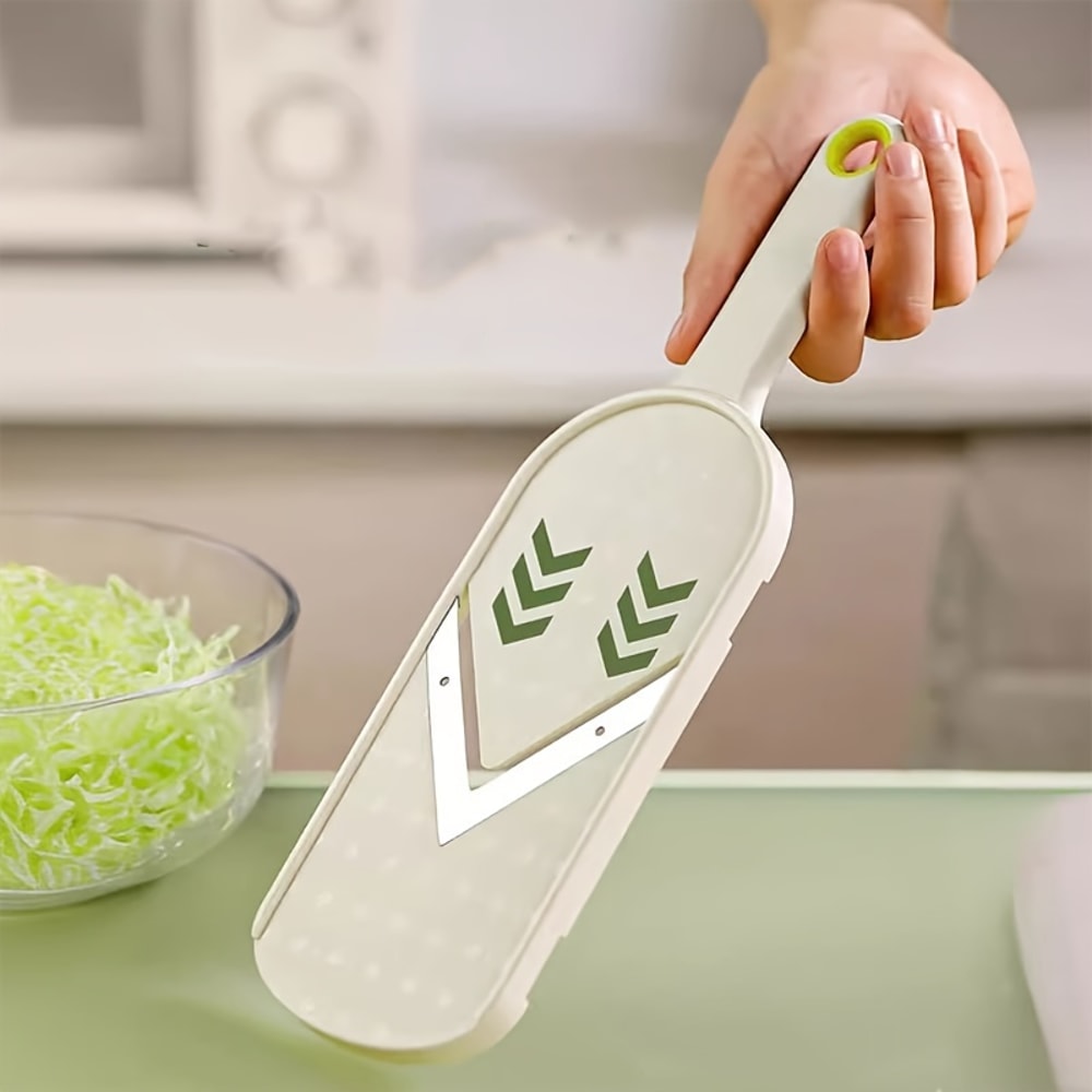 PrecisionCut Vegetable Slicer & Shredder for Salads, Cabbage & Carrots