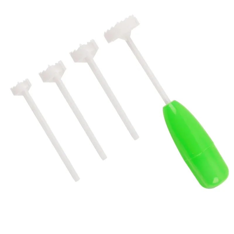 Vegetable Corer and Spiral Cutter Tool with Replaceable Stainless Steel Heads
