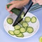 QuickSlice Vegetable Chopper Stainless Steel Kitchen Slicer For Onions Potatoes And More 3