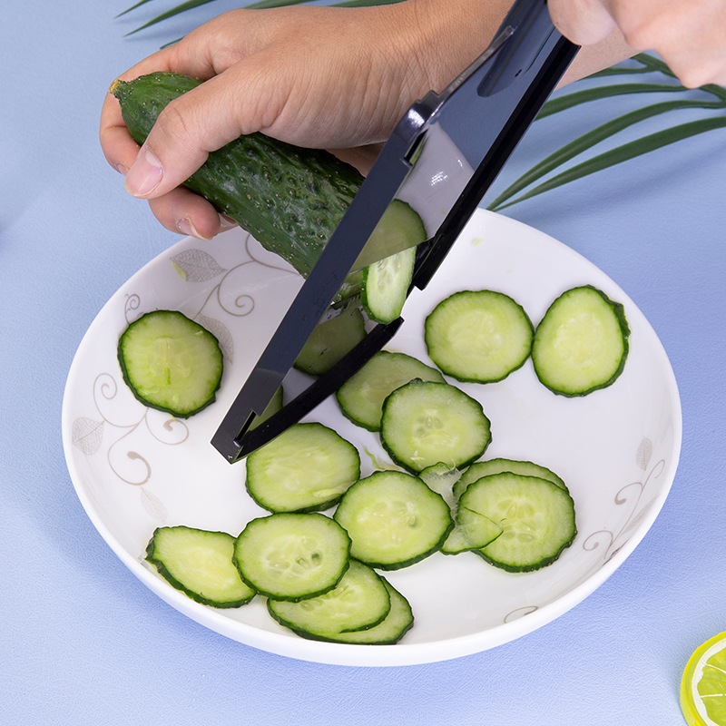 QuickSlice Vegetable Chopper Stainless Steel Kitchen Slicer For Onions Potatoes And More 3