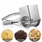 Rotary Stainless Steel Cheese Grater & Vegetable Slicer with Hand Crank