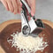 Rotary Stainless Steel Cheese Grater & Vegetable Slicer with Hand Crank
