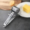 Rotary Stainless Steel Cheese Grater & Vegetable Slicer with Hand Crank