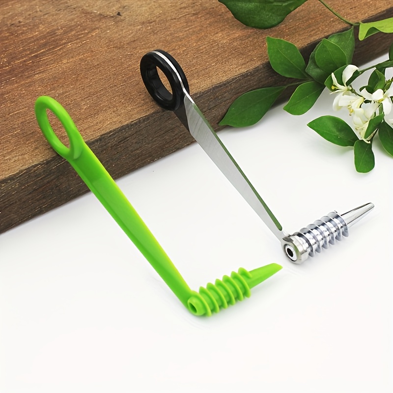 SpiralPro Stainless Steel Vegetable Spiral Cutter for Potatoes, Zucchini & Creative Kitchen Prep