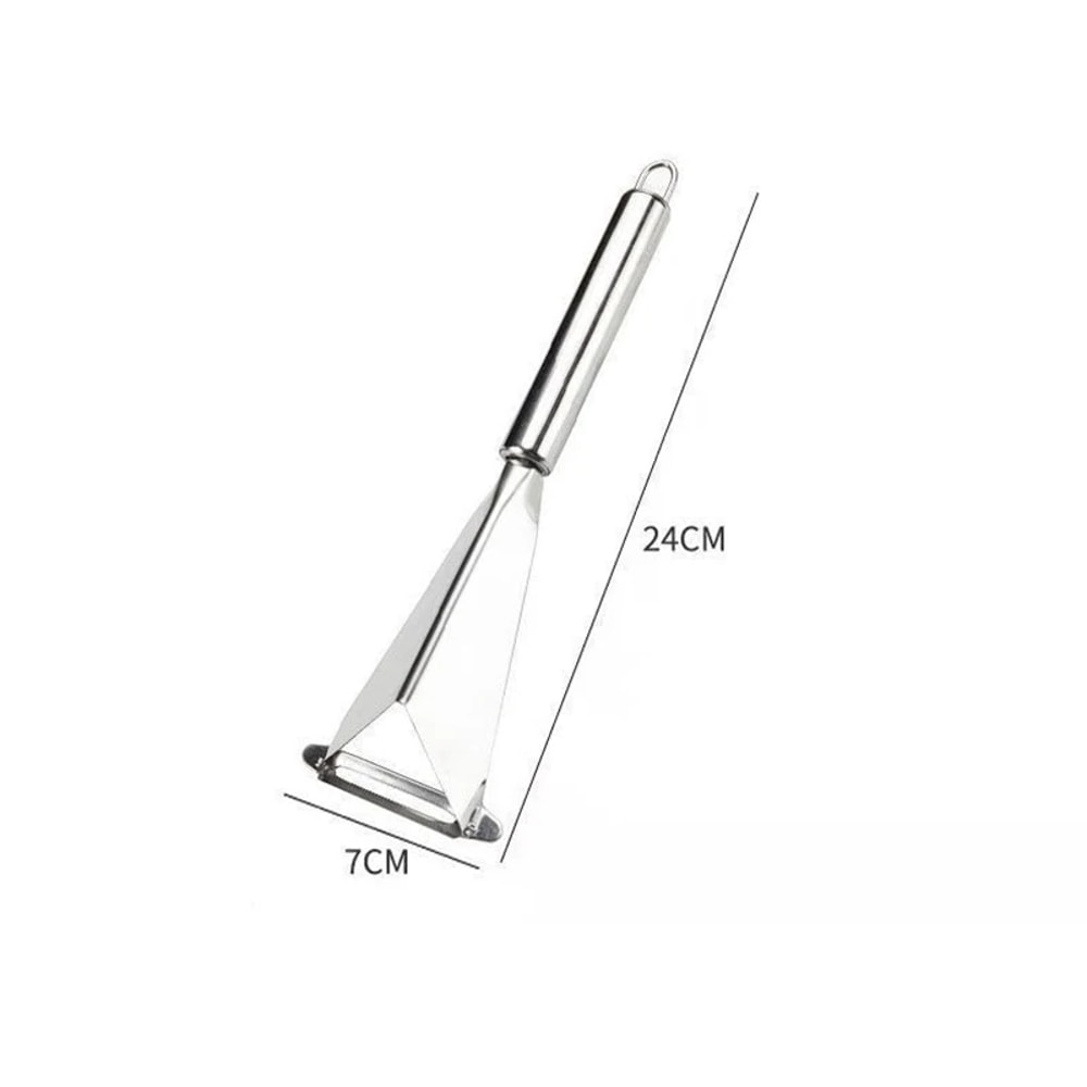 Triangle Stainless Steel Fruit Carving Knife for Decorative Fruit Platters & Vegetable Garnishes