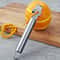 Premium Stainless Steel Lemon Zester & Citrus Peeler Tool for Cocktails, Baking & Kitchen Prep