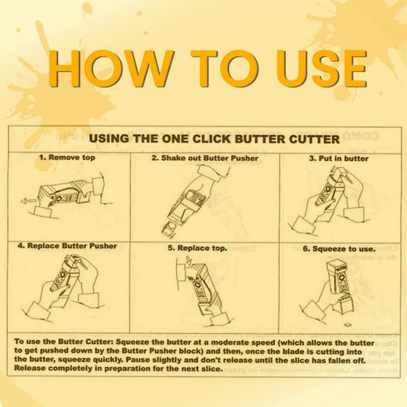 Precision Butter Cutter Dispenser For Toast Baking Cooking 3