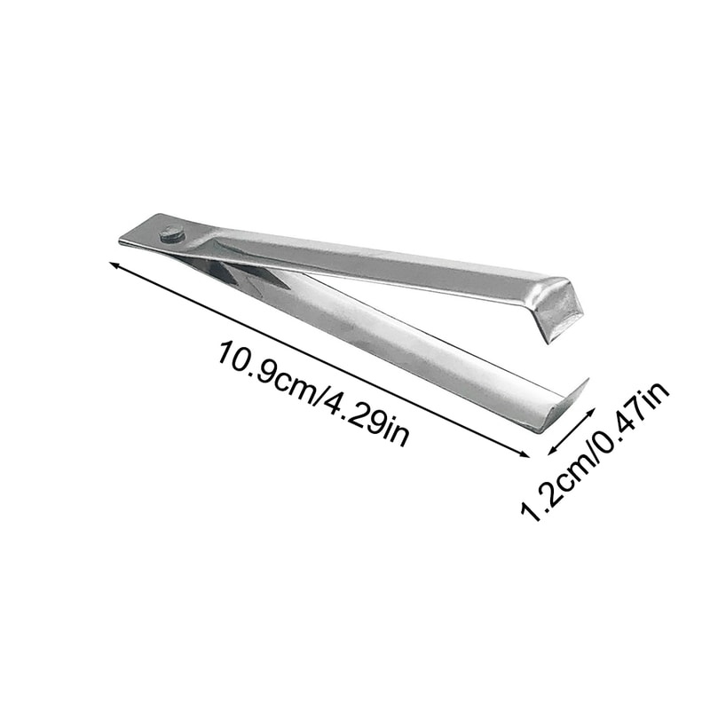 Stainless Steel Garlic Peeler Poultry Feather Remover Tool For Fast Kitchen Prep 1
