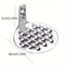 Stainless Steel Jelly Scraper & Cold Noodle Scraper Multi-Purpose Food Grater Tool