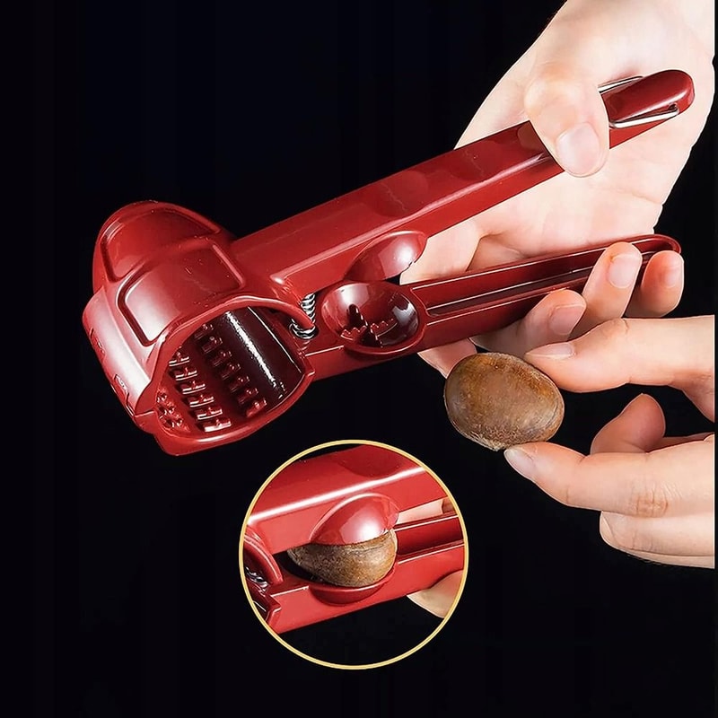 Heavy Duty Walnut Pecan Nut Cracker Tool For Hazelnuts Almonds And Brazil Nuts 4
