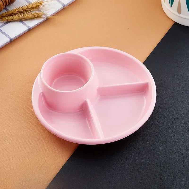 Portion Control Divided Plate for Healthy Eating and Weight Management