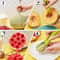 Watermelon Cutter Melon Baller Fruit Carving Scoop Set 4