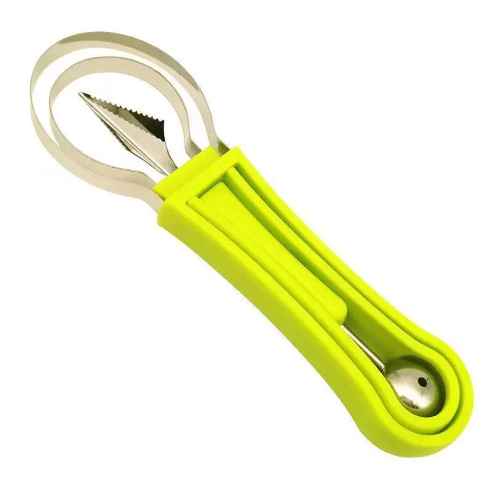 Watermelon Cutter Melon Baller Fruit Carving Scoop Set 5