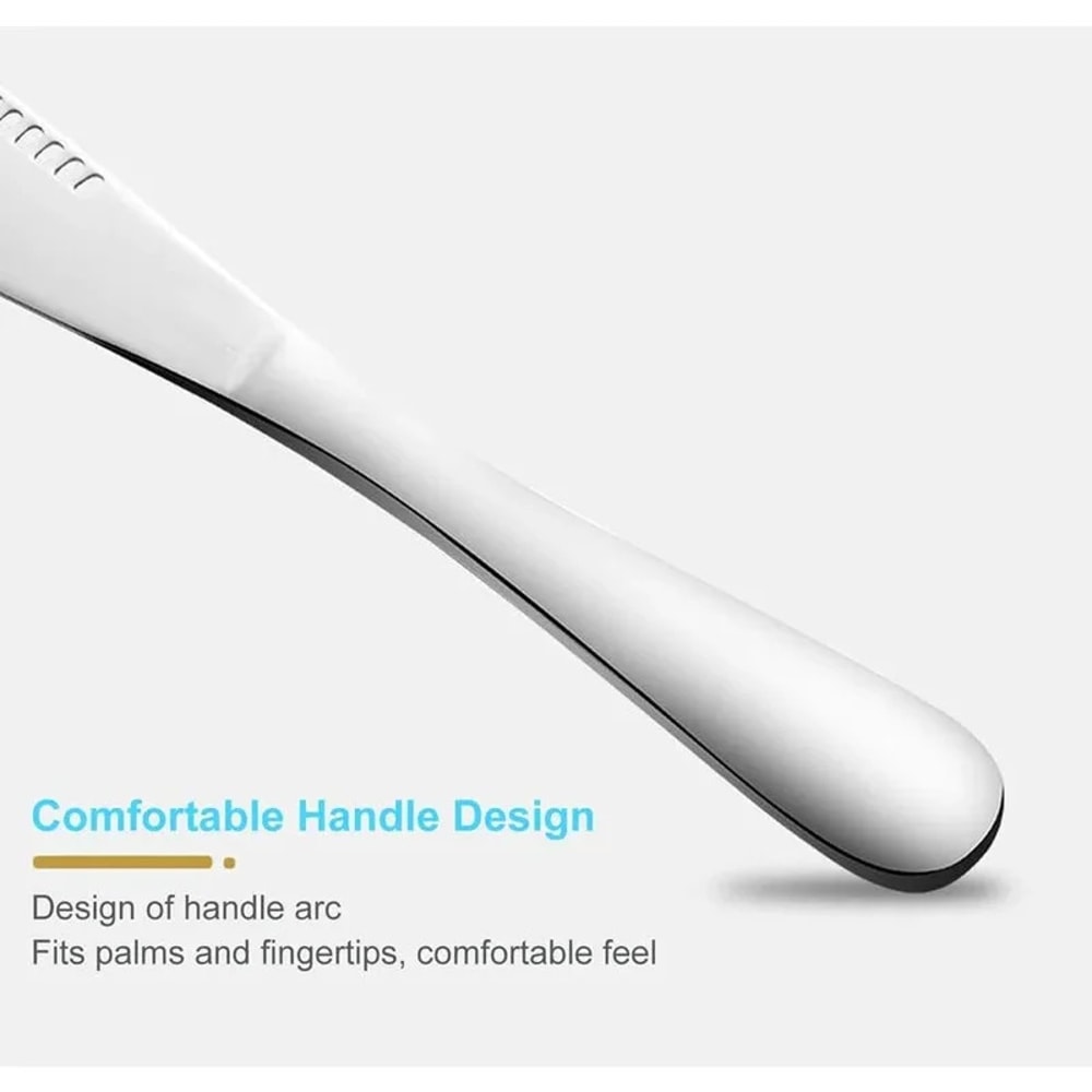 Stainless Steel Cheese Knife & Butter Spreader for Cream Cheese, Jam and Toast