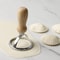 Wooden Handle Ravioli Cutter Pasta Maker Tool For Homemade Ravioli Cookies And Pastry 0