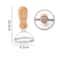 Wooden Handle Ravioli Cutter Pasta Maker Tool For Homemade Ravioli Cookies And Pastry 2