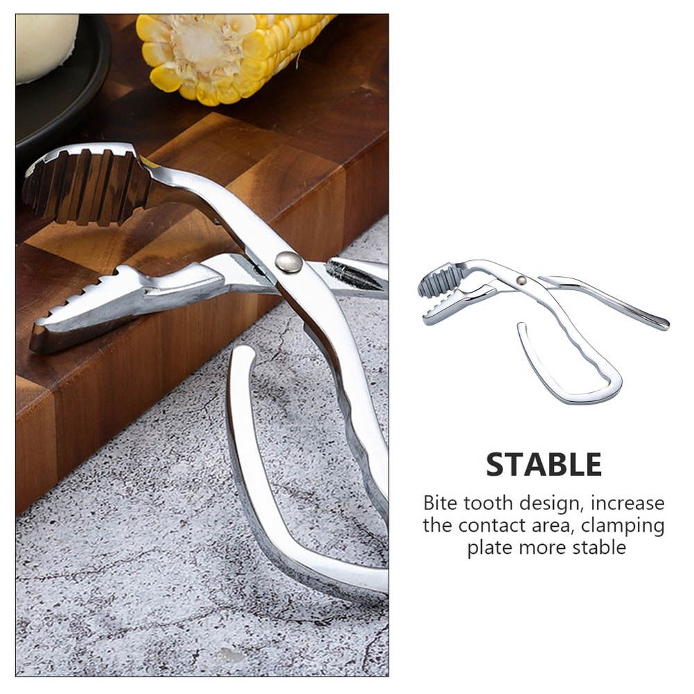 HeatShield Hot Plate Gripper Tongs Anti-Scald Bowl Holder for Microwave, Oven & Air Fryer