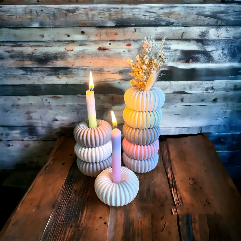 Sweet Treat Donut Silicone Candle Mold For Resin Crafts Soap Making DIY Baking Creations 2