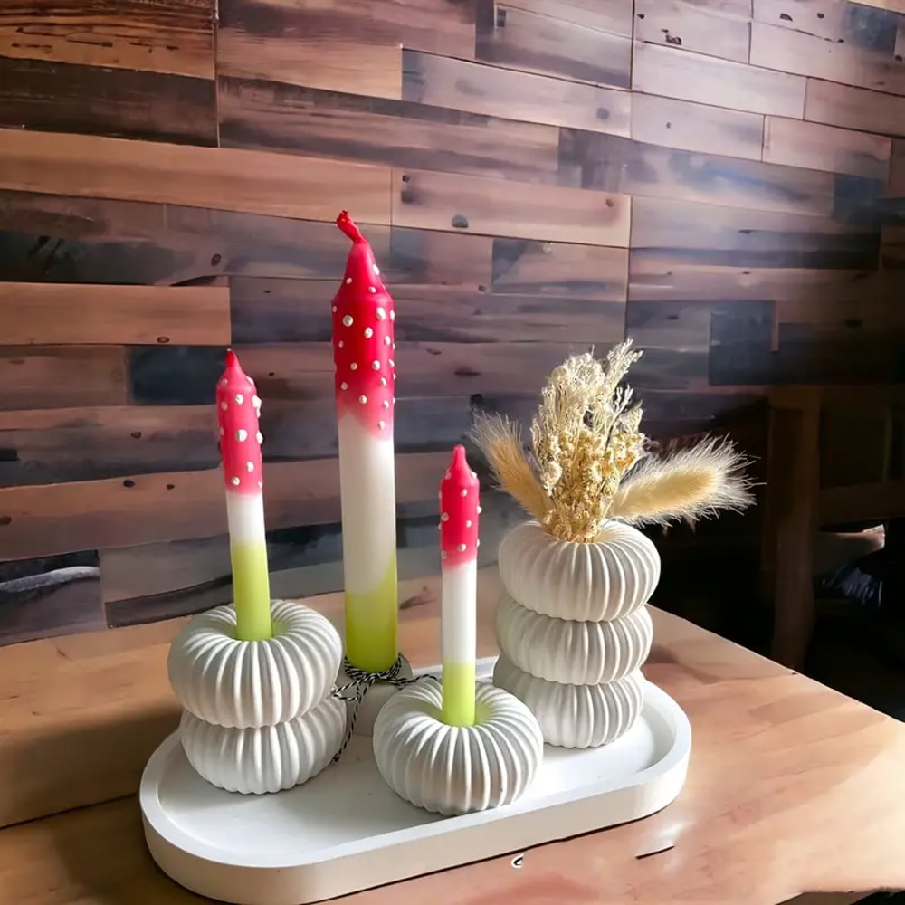 Sweet Treat Donut Silicone Candle Mold For Resin Crafts Soap Making DIY Baking Creations 4