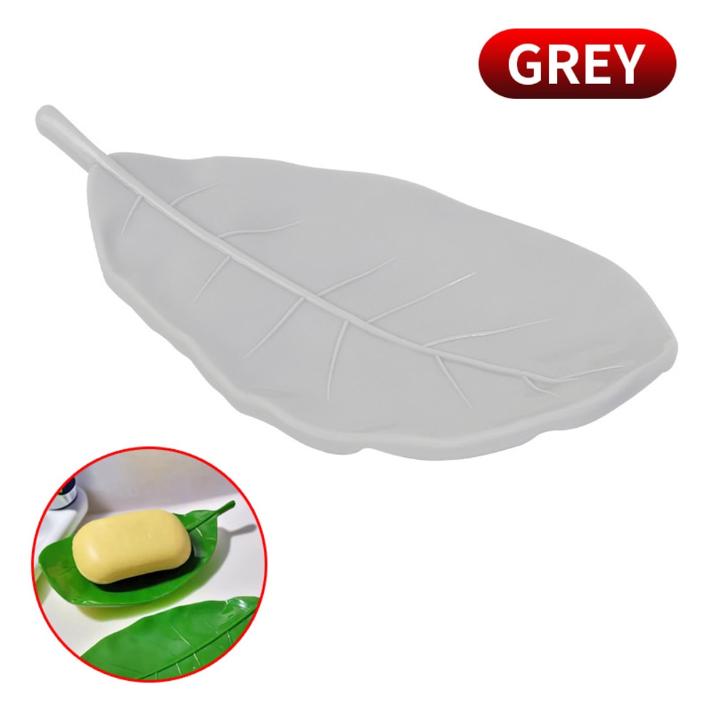Alien Leaf Self-Draining Soap Holder Decorative Bathroom Soap Dish