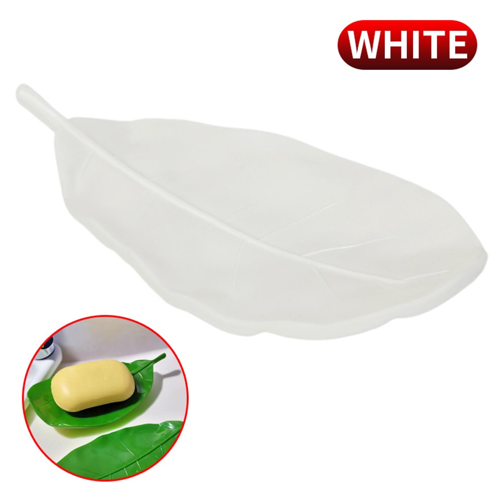 Alien Leaf Self-Draining Soap Holder Decorative Bathroom Soap Dish
