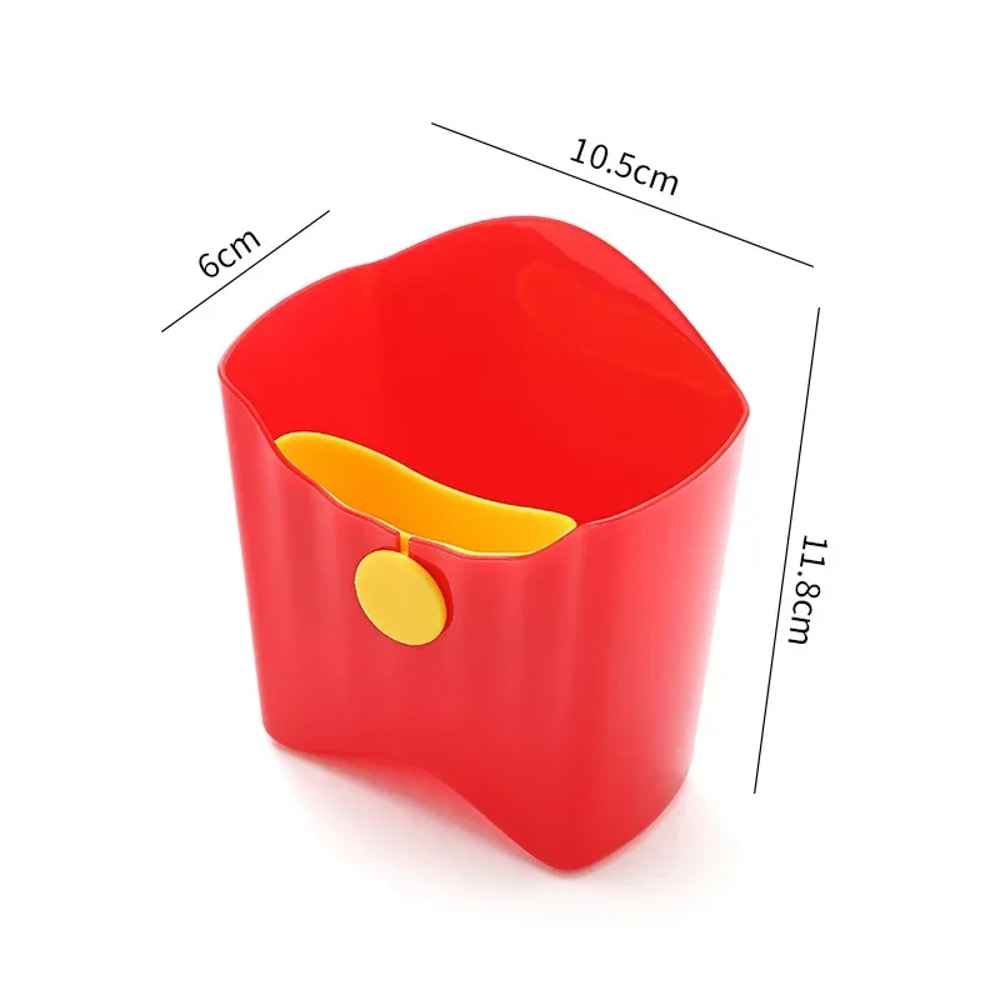 CrunchCup Portable Snack Storage Box French Fry Holder For Salads Snacks And OntheGo Meals 2