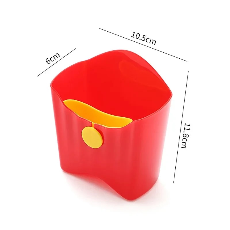 CrunchCup Portable Snack Storage Box French Fry Holder For Salads Snacks And OntheGo Meals 2