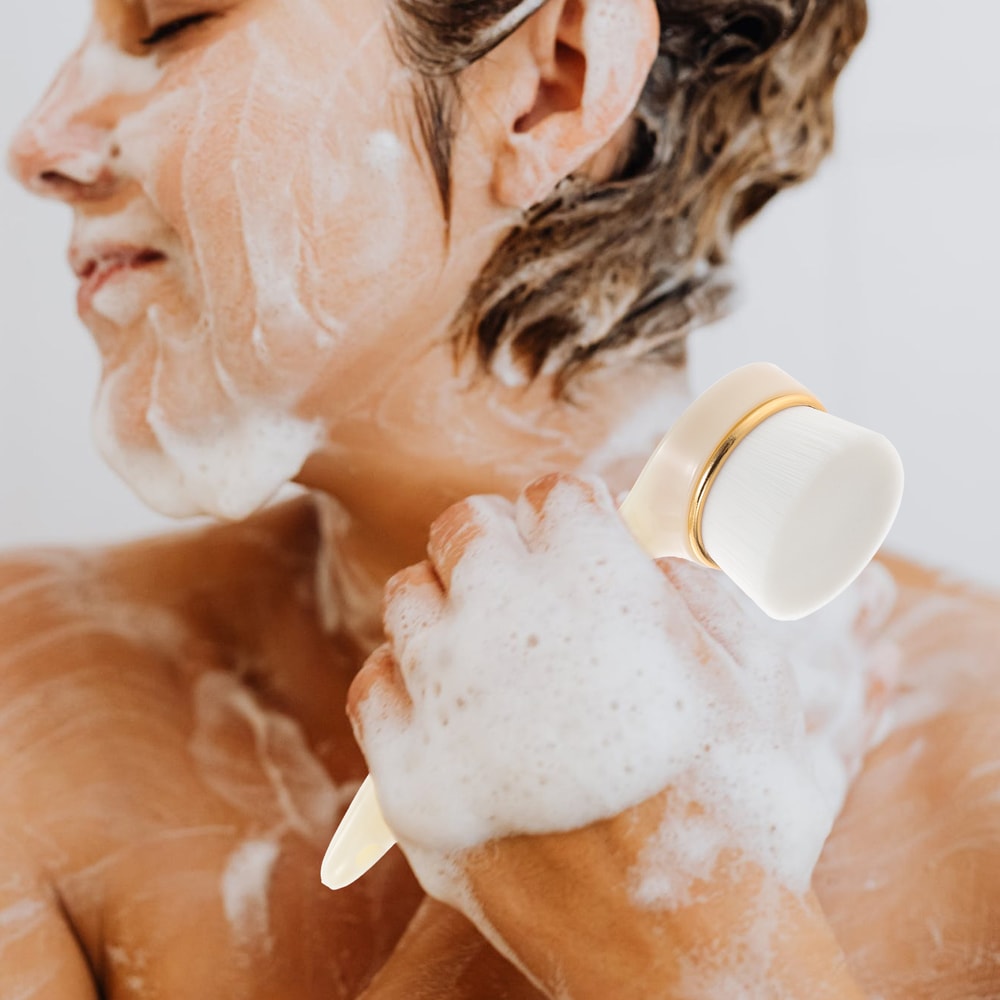 Silicone Facial Cleansing Brush For Deep Pore Exfoliation Gentle Skin Massage 5