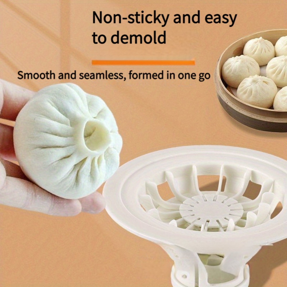 EasyPress Bao Bun & Dumpling Maker Mold for Homemade Baozi, Momos and Stuffed Buns