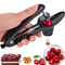 QuickPit Cherry Pitter & Jujube Corer Tool for Fast Fruit Seed Removal
