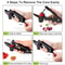 QuickPit Cherry Pitter & Jujube Corer Tool for Fast Fruit Seed Removal