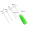 Stuffed Veggie Core Remover Set Vegetable Corer Zucchini Corer Kitchen Tool 5