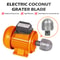 Heavy Duty Stainless Steel Coconut Grater Head for Electric Coconut Scraper Machine