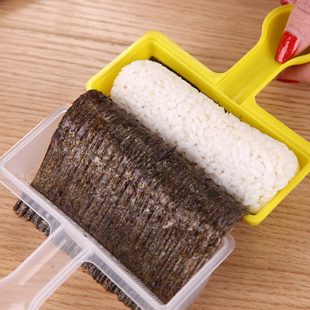 EasyRoll Kimbap & Sushi Maker Mold Set for Perfect Rice Rolls and Tacos